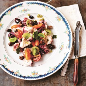 Insalata di polpo sostenibile certificato MSC