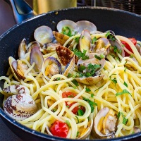 spaghetti con le vongole