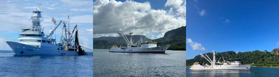 漁船Taiyo Waab、Taiyo Chuuk、Taiyo Pohnpeiの写真 漁船Taiyo Waab、Taiyo Chuuk、Taiyo Pohnpeiの写真