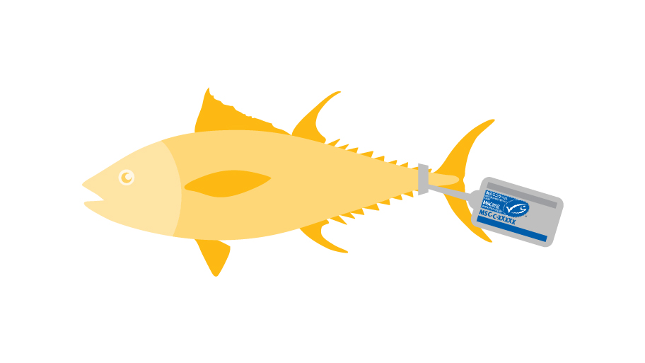 魚用タグへの使用（MSCエコラベルユーザーガイド）