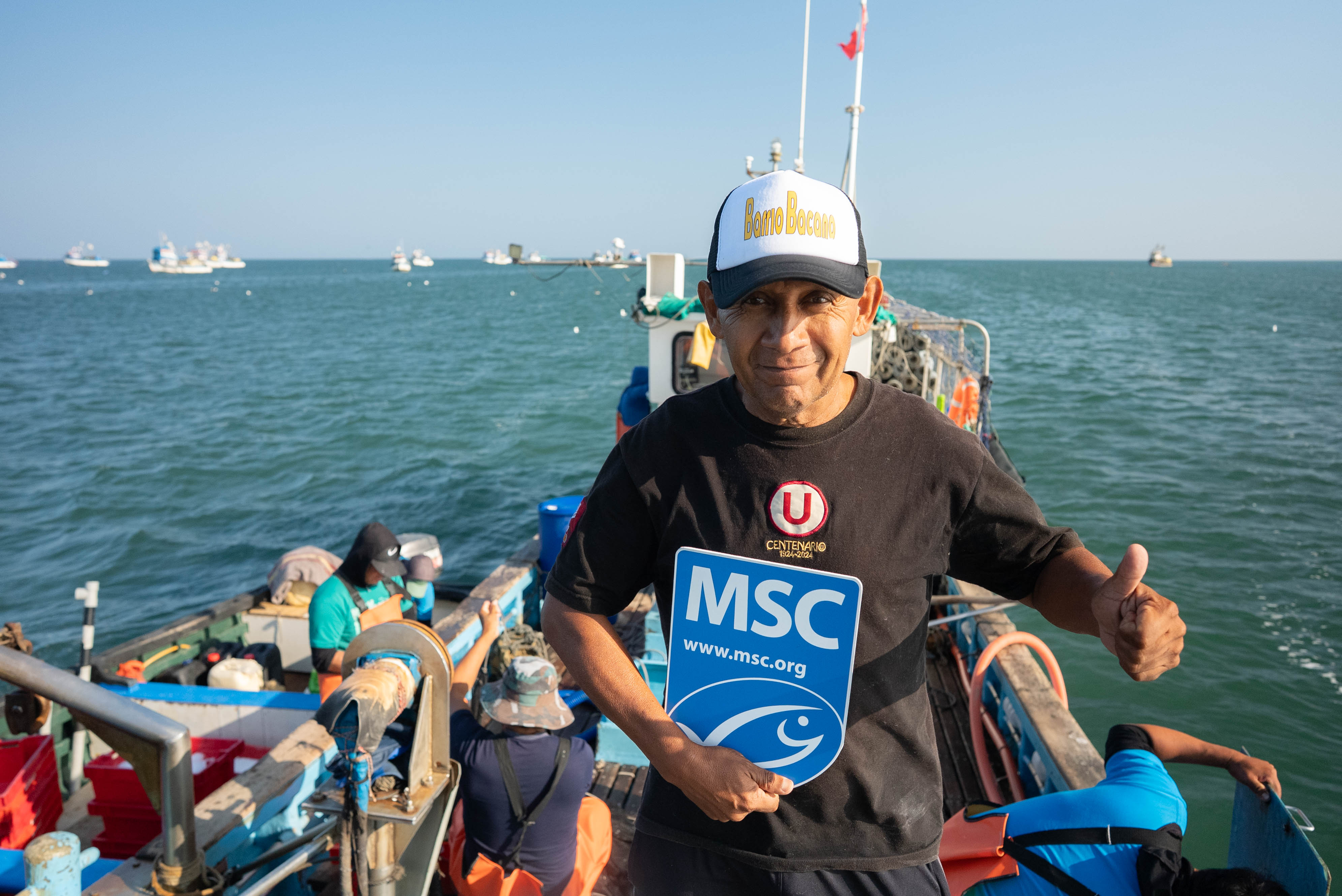 Pescador MSC Embarcacion anguila certicada