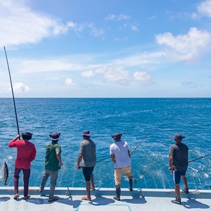Tuna fishing in the Maldives