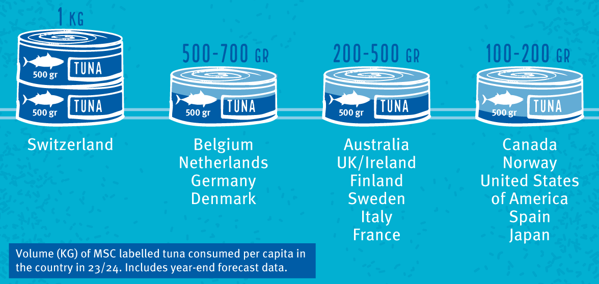 Global MSC tuna benchmark