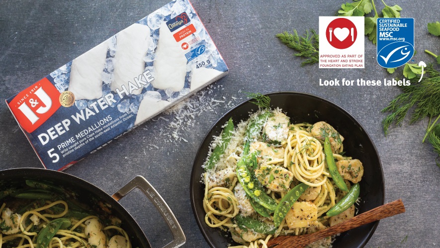 Feel Good Seafood South Africa webpage image