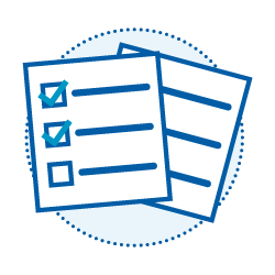 Assessment preparation icon