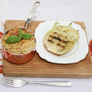 Crab mac and cheese