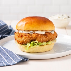 Chef Charlotte's fish sandwich