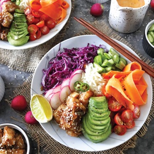 Hake Poke Bowl