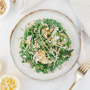 Lemony tuna pasta salad