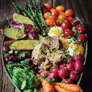 Tuna Niçoise Grazing Platter