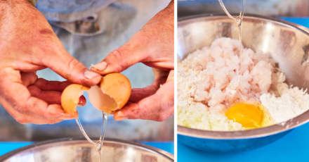 Fish Balls with Remoulade Sauce and Cucumber Spaghetti - Step 3