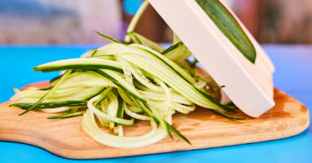 Fish Balls with Remoulade Sauce and Cucumber Spaghetti - Step 7