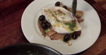 Haddock with Fennel, Lemon and Black Olives - Step 5