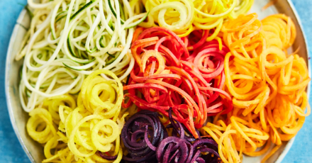 Halibut and colourful zoodles - Step 4