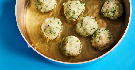 Herbed hake polpettes - Step 6