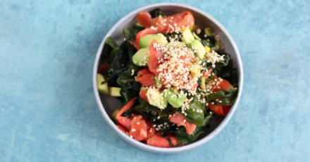 Smoked salmon and mango salad - Step 6