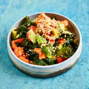 Smoked Salmon and Mango Salad