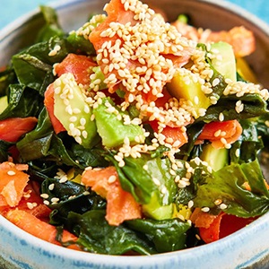 Smoked Salmon and Mango Salad