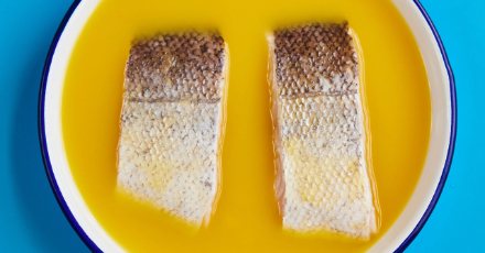 Steamed hake and vegetables - Step 1