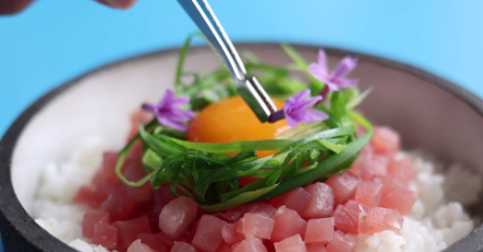 Tonnikala Tuna Donburi with Baltic Herring Tempura - Step 7
