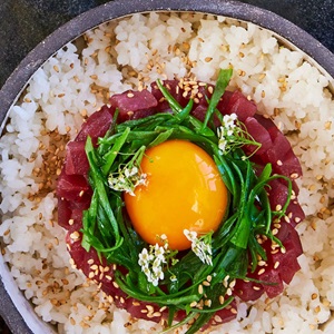 Tonnikala Tuna Donburi with Baltic Herring Tempura