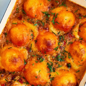 Seiti-perunasoselaatikko