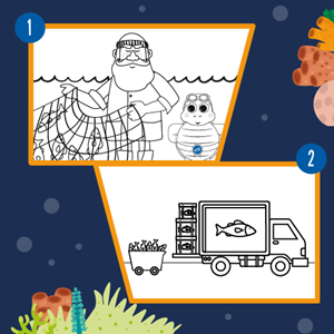 Ocean to Plate comic strip