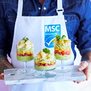 Wild prawn cocktail with a twist
