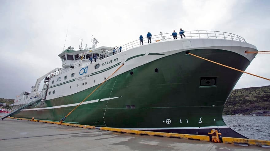 Christening the MV Calvert - From Collapse to Conservation