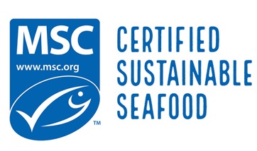 MSC Logo Lockup MSC logo with text: Certified Sustainable Seafood