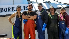 Tiare Boyes_With Borealis and fishing crew