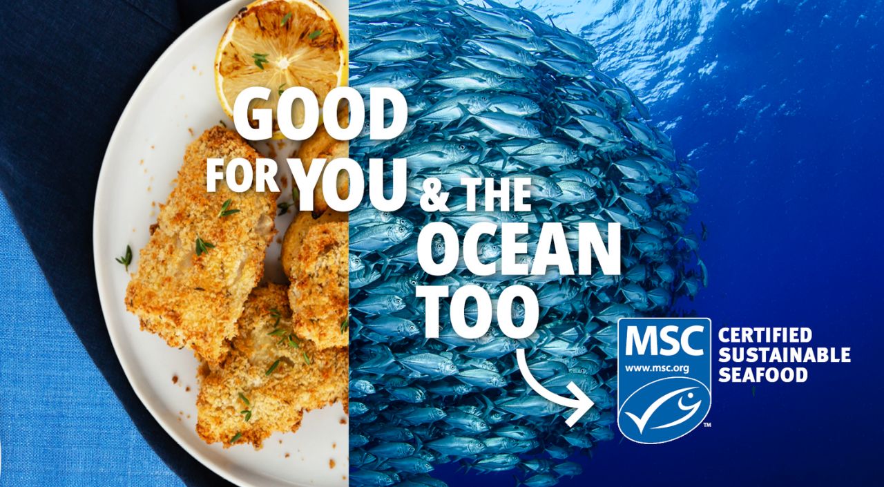Good for you and the ocean too cod