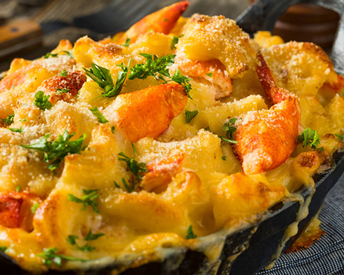 Lobster mac-n-cheese