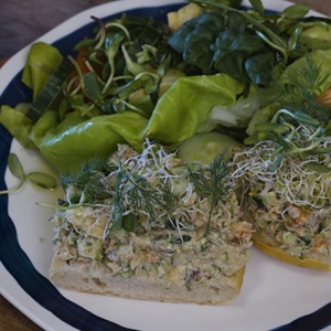 Viral Chopped  Tuna Sando