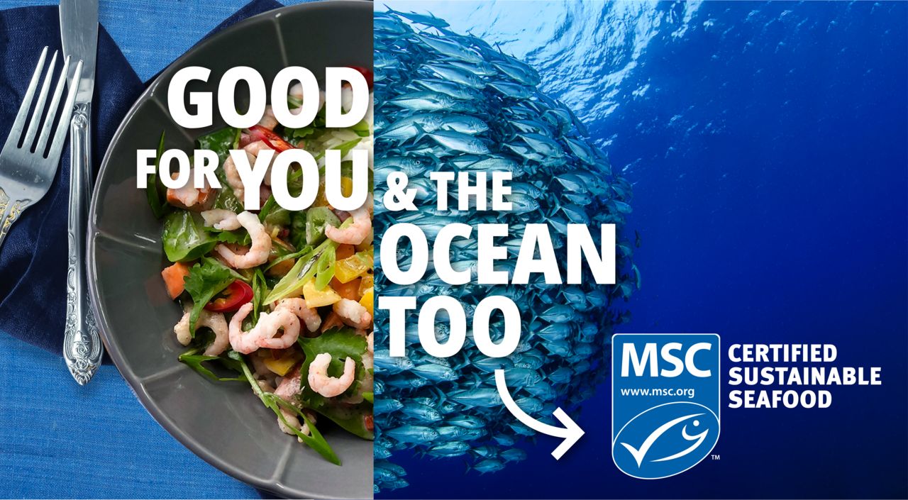 Good for you and the ocean too shrimp