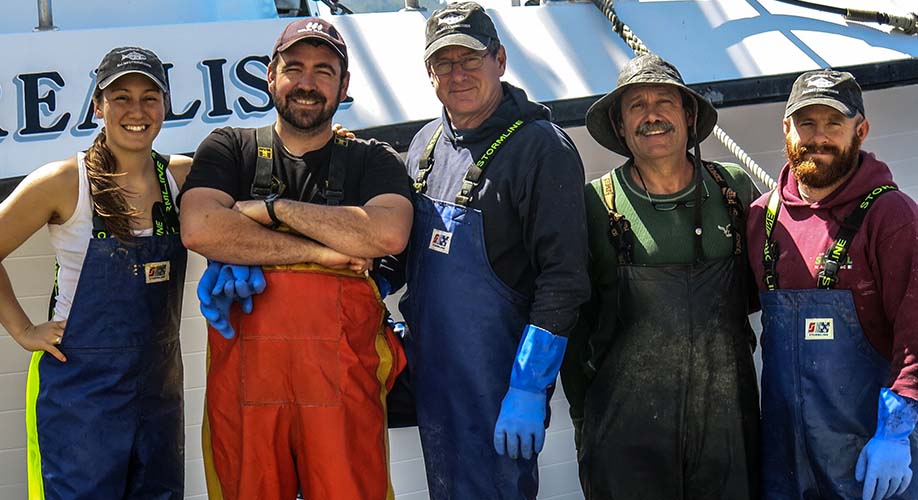 Left to right: Tiare Boyes, Angus Grout (Tiare’s Cousin), Pete Wyness, Dave Boyes (Tiare’s father), Tim Courtier (Tiare’s partner).