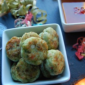 Chili canapé fishcakes with cod