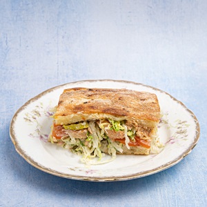 Fish "Grinder" Sando