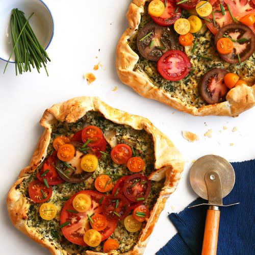 Savory Sole, Artichoke & Spinach Galette