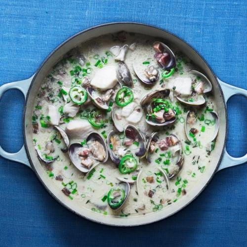 Download this chowder recipe