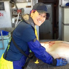 Tiare Boyes_With Halibut