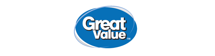 Great Value (Walmart Brand) logo, MSC partner