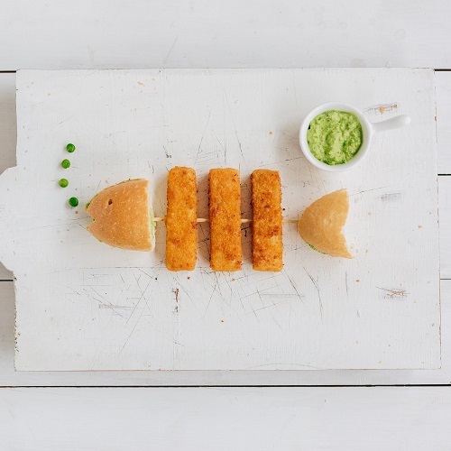 Vistolet met vissticks