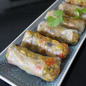 Rouleaux de thon sain