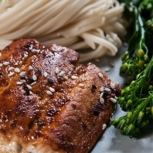 Pittige soja-ahornzalm