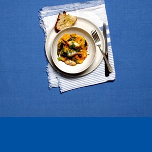 Hyse og Brokkoli Grateng