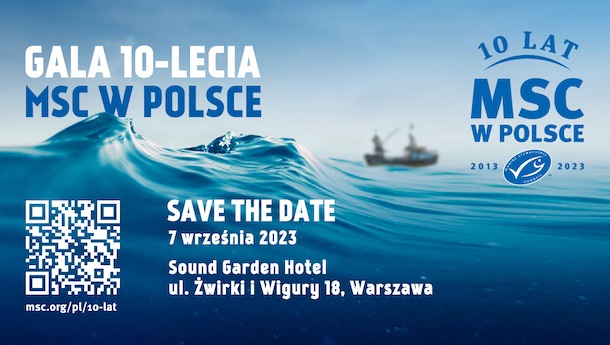 Gala 10-lecia MSC w Polsce - SAVE THE DATE
