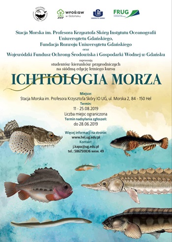 Kurs ichtiologia morza 2019 Kurs ichtiologia morza 2019