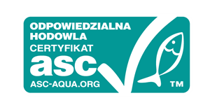 Logotyp ASC  (Aquaculture Stewardship Council)