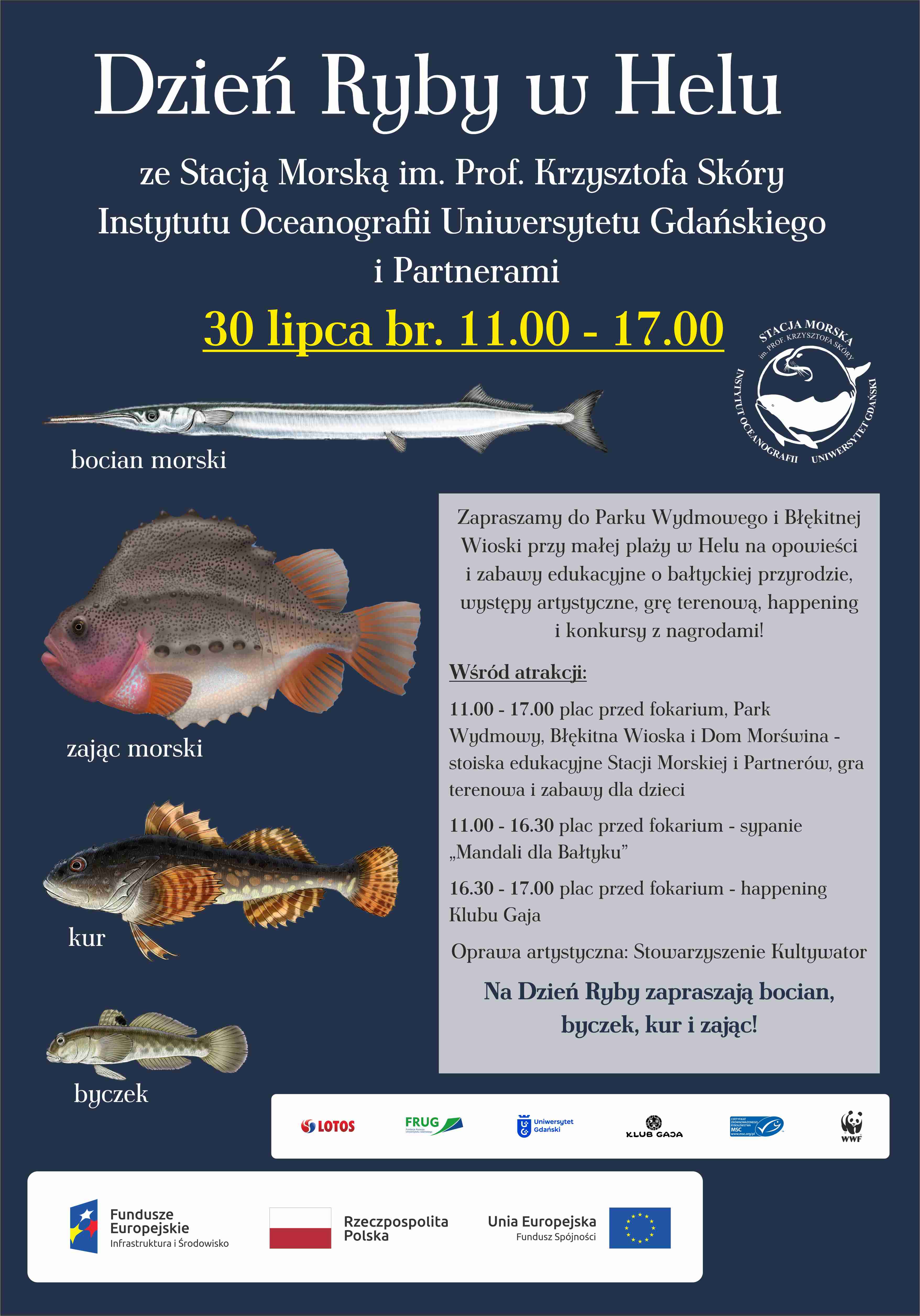 Plakat Dzień Ryby 2022